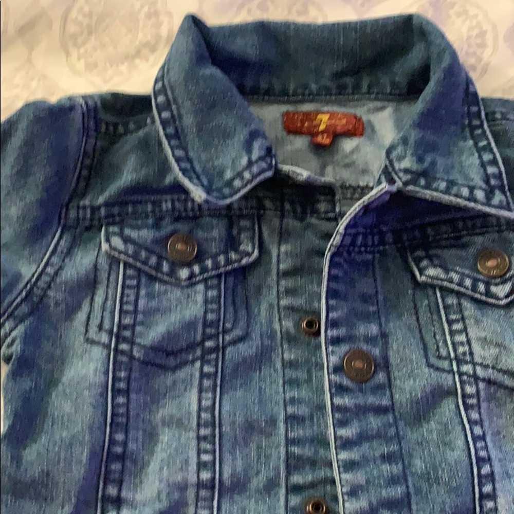 7 for all mankind Jean jacket